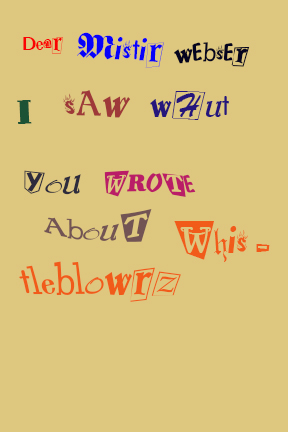 Ransom note